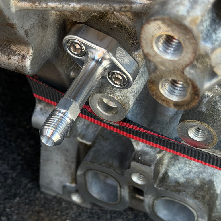 G4FJ / G4KH Turbo Oil Feed Flange